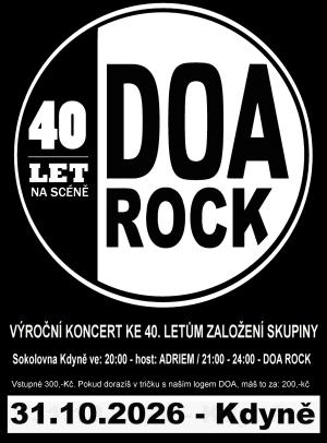 DOA ROCK- 40 LET NA SCÉNĚ 1